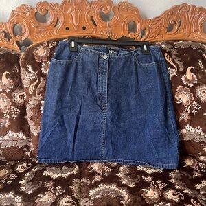 New York Jeans Skirt